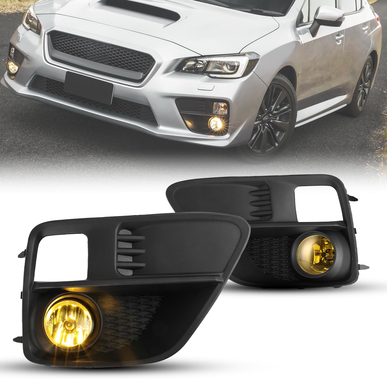 LED Headlght H/Lo Fog Lght Bulbs KT For Subaru Mpreza 2008 2009 - Foto 4