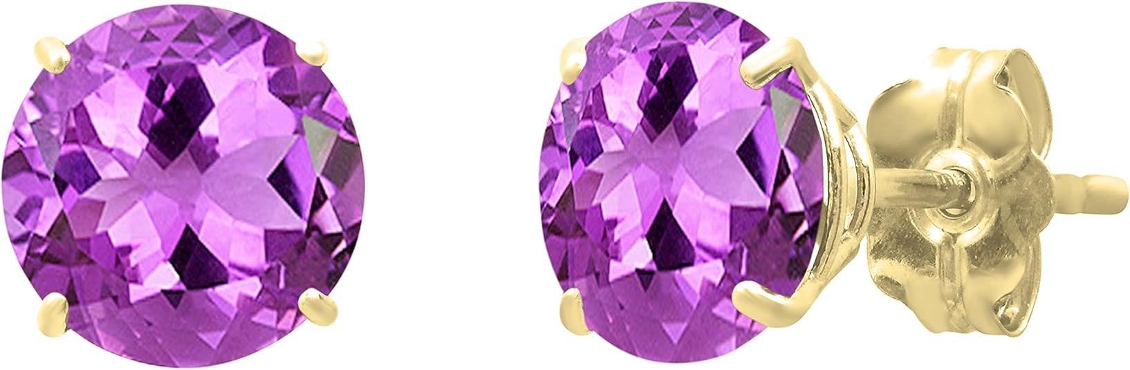 6mm Solitaire Diamond Studs