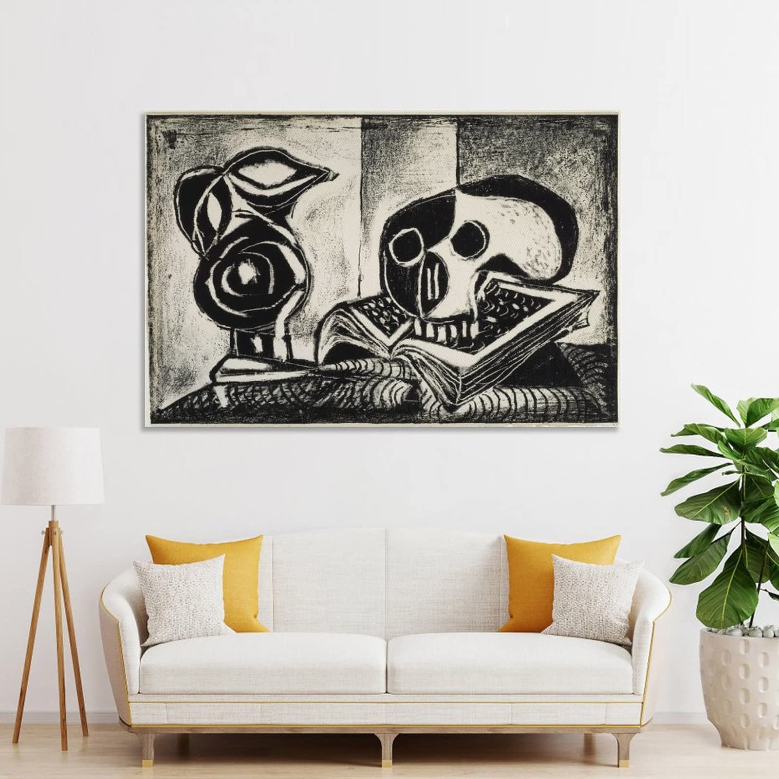 Amazon.co.jp: Pablo Picassoパブロ・ピカソ偉大なる画家の作品［黒い