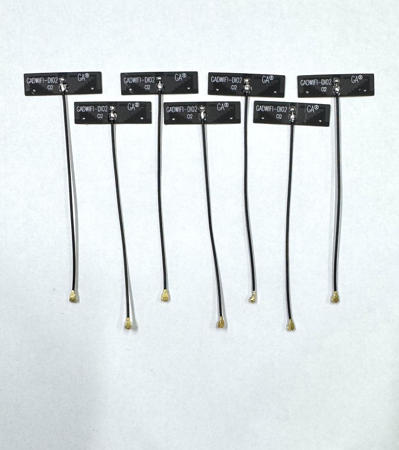 Antenne FPC Bluetooth/WiFi double bande (2,4 GHz/5 GHz) avec connecteur IPEX1 Longueur de câble 10 cm 7 pièces