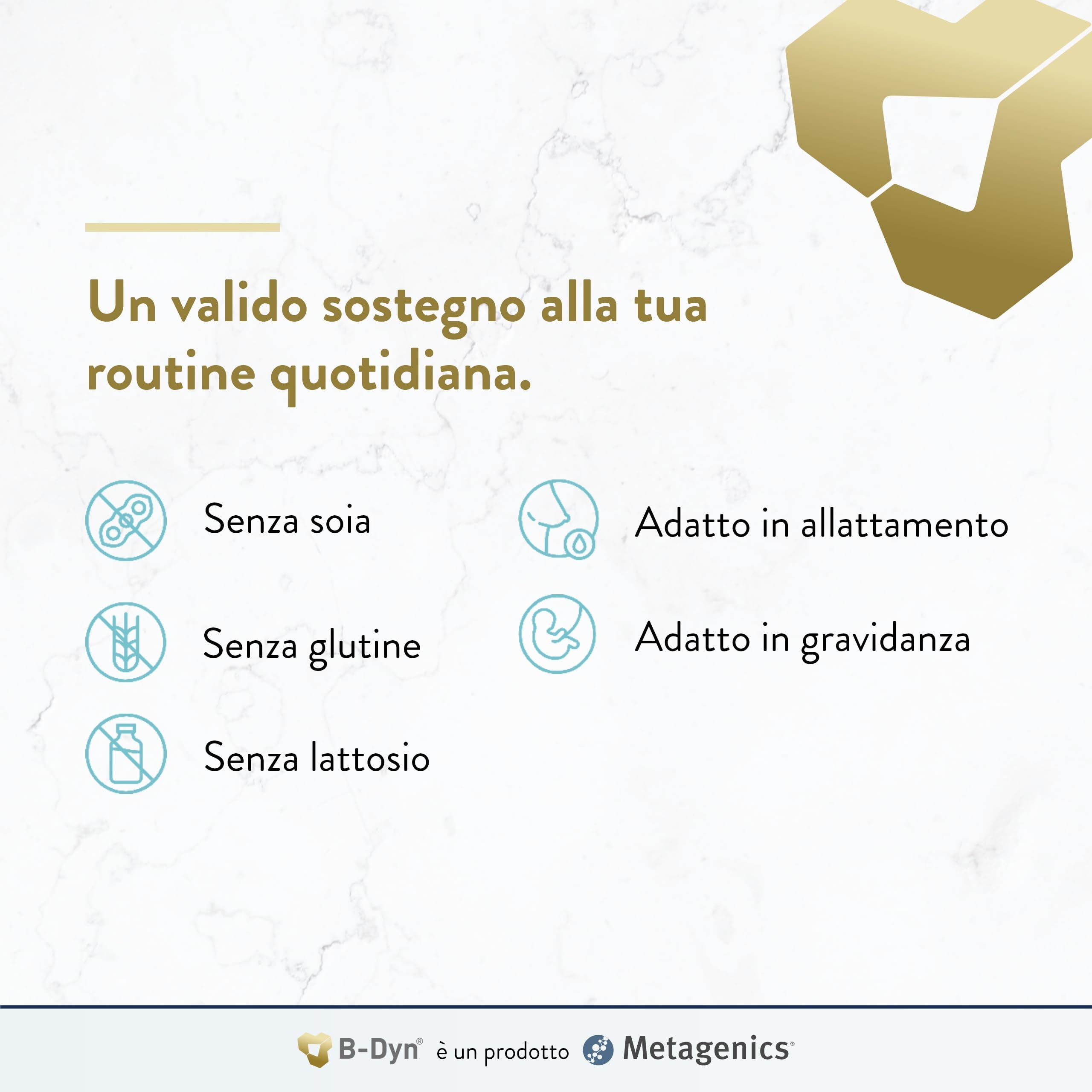 Metagenics B-Dyn B12 I.F. - Funzione Psicologica - Sistema Nervoso - Energia - 84 Compresse Masticabili