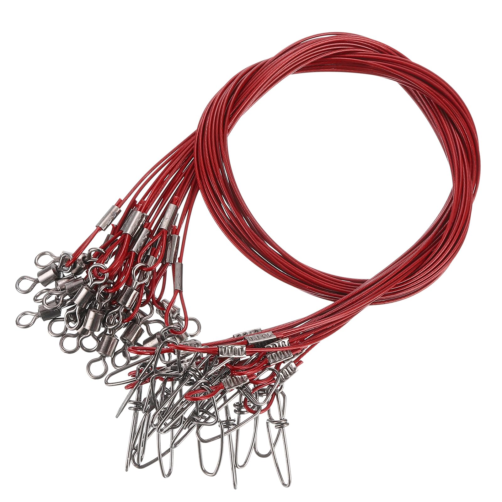 PATIKIL Fishing Wire Leaders 20"
