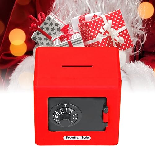 Miniatura 3 de BORDSTRACT Alcancía para niños, alcancías de dinero para niños con estuche de almacenamiento con bloqueo de código, ahorro de dinero en monedas,