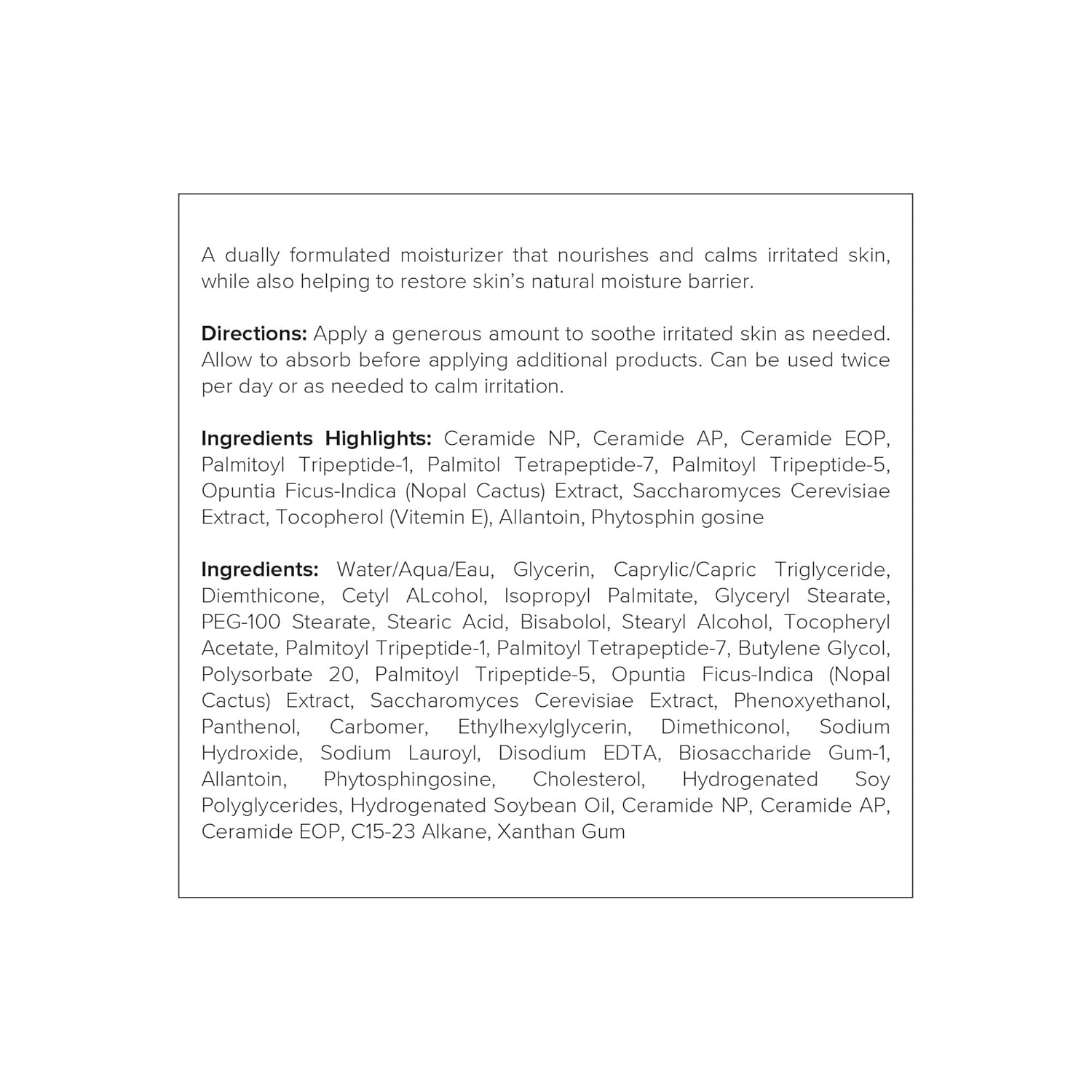 DRMTLGY Soothe and Recovery Cream Face Moisturizer. Fragrance Free, Oil Free, Noncomedogenic Face Cream for Sensitive Skin and All Skin Types. - Image 8