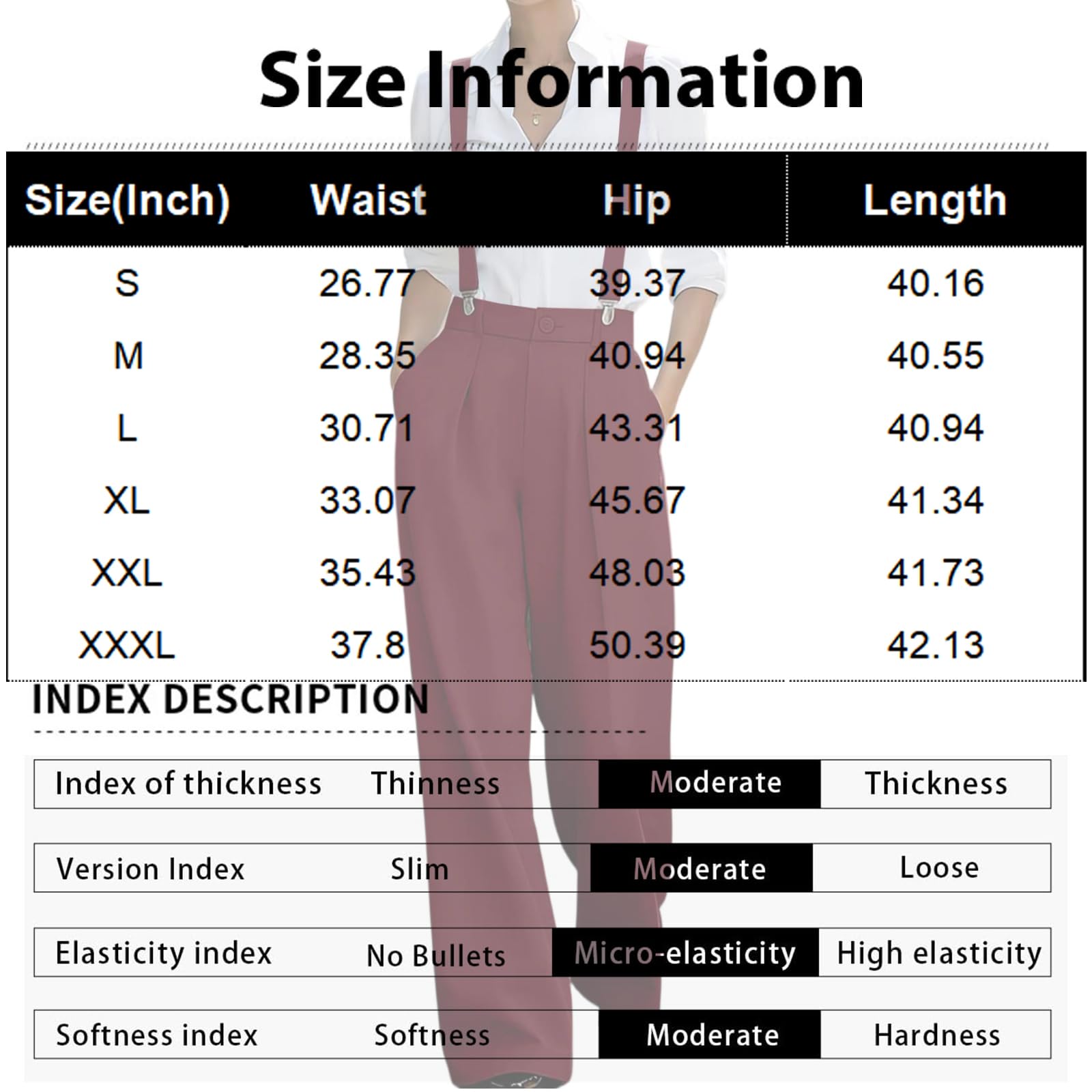 Anzughose Damen High Waist Weites Bein Hosenträger Damen Breit Lang Palazzo Hose Elegant Mit Knöpfen Hosen Business Mit Träger Damenhosen Büro Baggy Latzhose Marlenehose Elegante Freizeithose