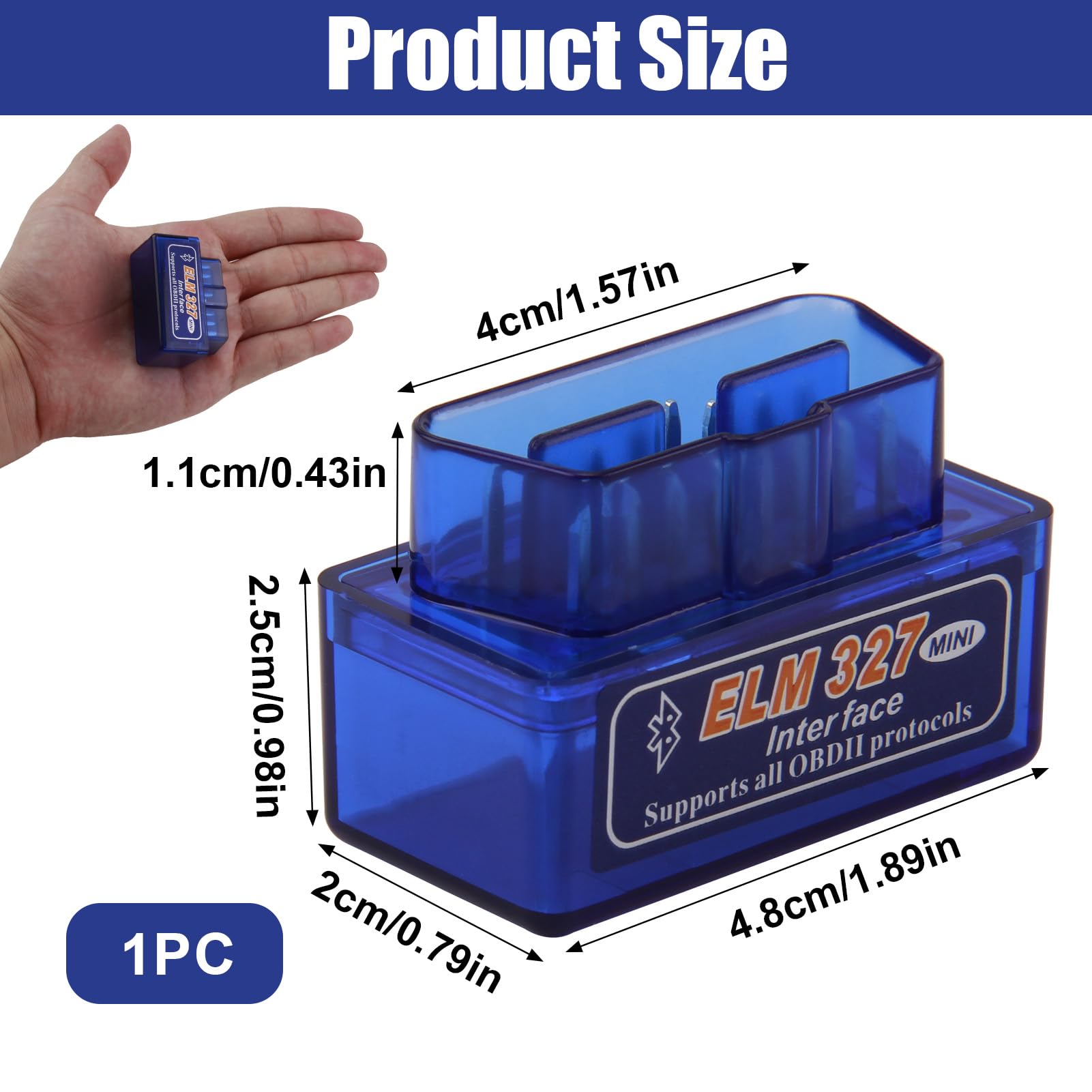 Scanner OBD2 Bluetooth Multimarque - Diagnostic Auto Android IOS