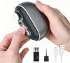 2026 Electric Nail Clippers&Nail File Automatic Trimmer with 3-Speed Adjustment LED Light, Built-in Storage, USB Rechargeable, Gently Trims Thick Nails Safe for Child Seniors Baby Electric Nail File