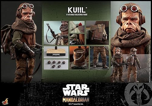Miniatura 8 de Hot Toys 16 Kuiil - El mandaloriano