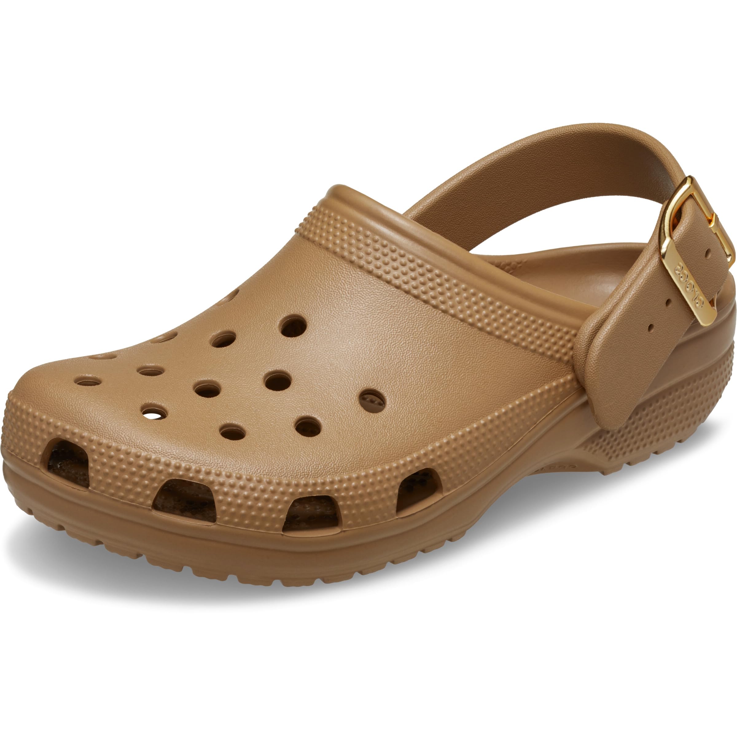 Unisex-Adult Classic Metallic Buckle Clogs