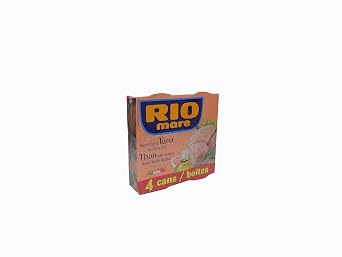 Rio Mare Solid Light Tuna in Olive Oil (Pack of 4, 6-oz cans)