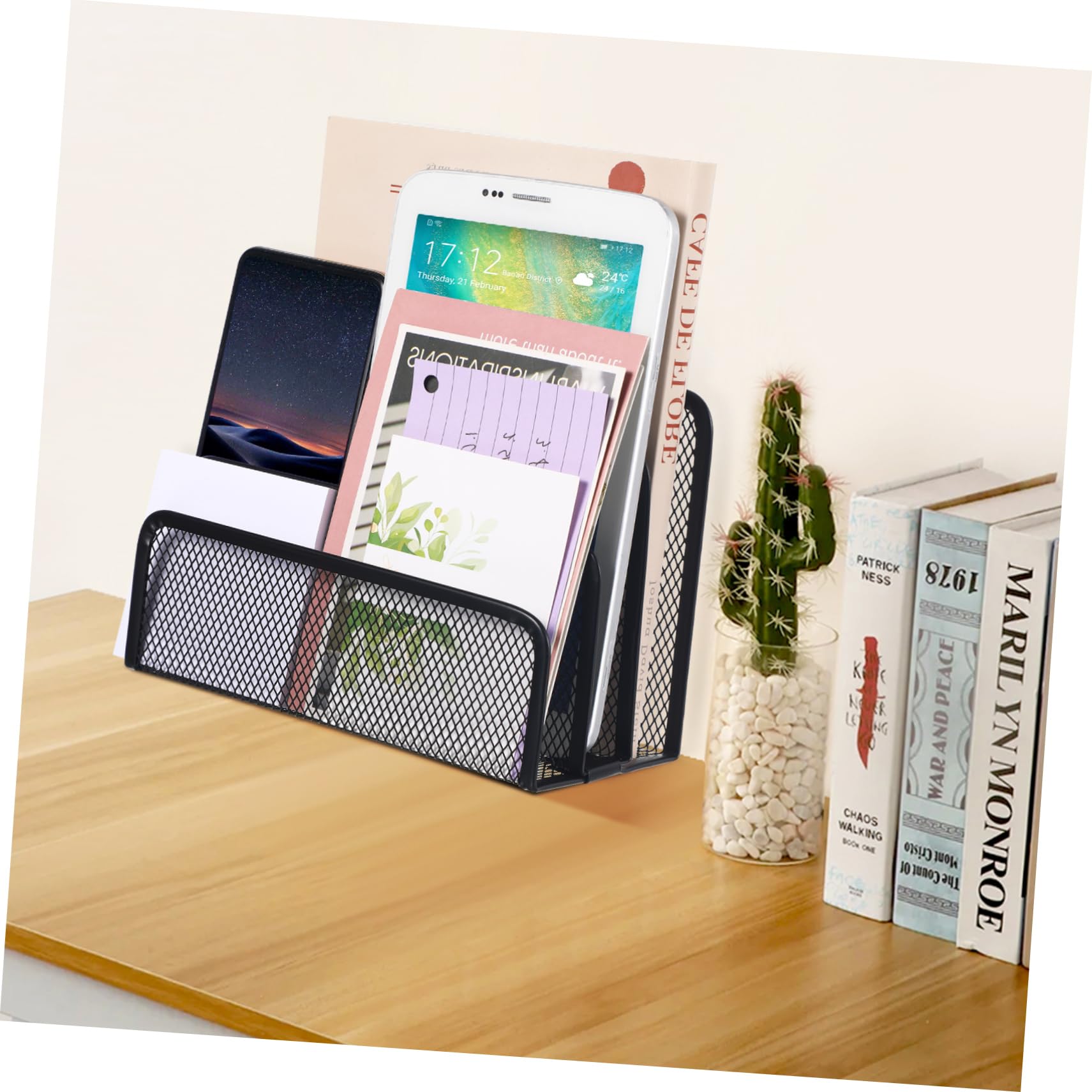 Tofficu 5pezzi Documenti Organizer Scrivania Ripiani Riviste e Accessorio e Resistente Design Per Archiviazione