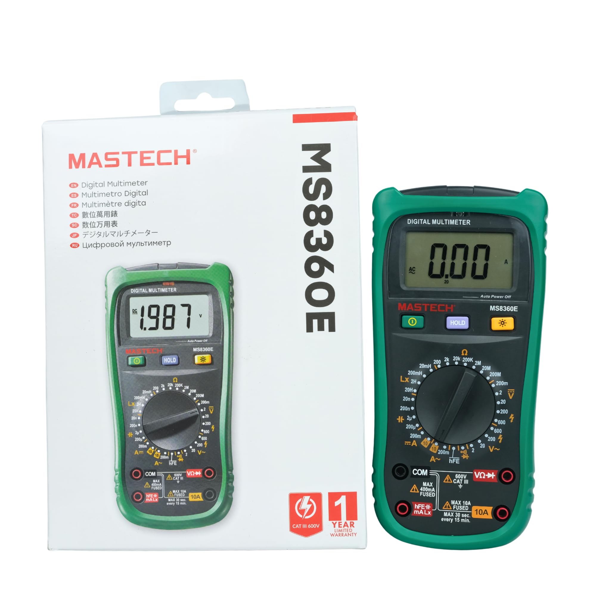 MASTECH MS8360E Digital Multimeter: Advanced Tool for