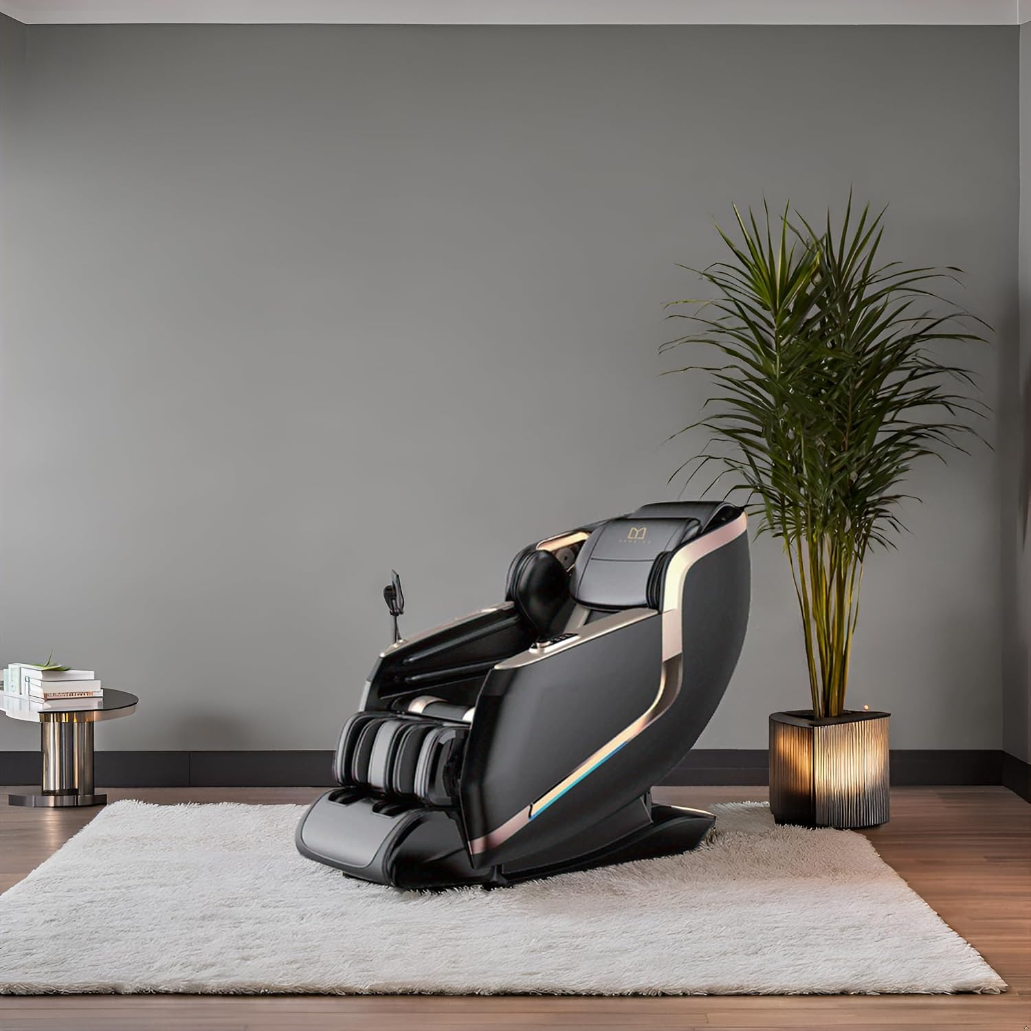 DR BWC Space Capsule Automatic Massage Chair for Home 4D Zero Gravity Full Body Heating and Foot Massage Chair with Smart Touch Screen and Thigh Airbag DR BWC Space Capsule Automatic Massage Chair for Home 4D Zero Gravity Full Body Heating and Foot Massage Chair with Smart Touch Screen and Thigh Airbag