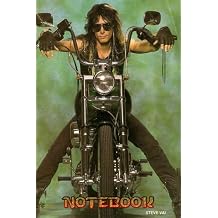 Notebook Steve Vai Notebook - 100 page lined notebook, Thankgiving Notebook , journal School, work, college #353
