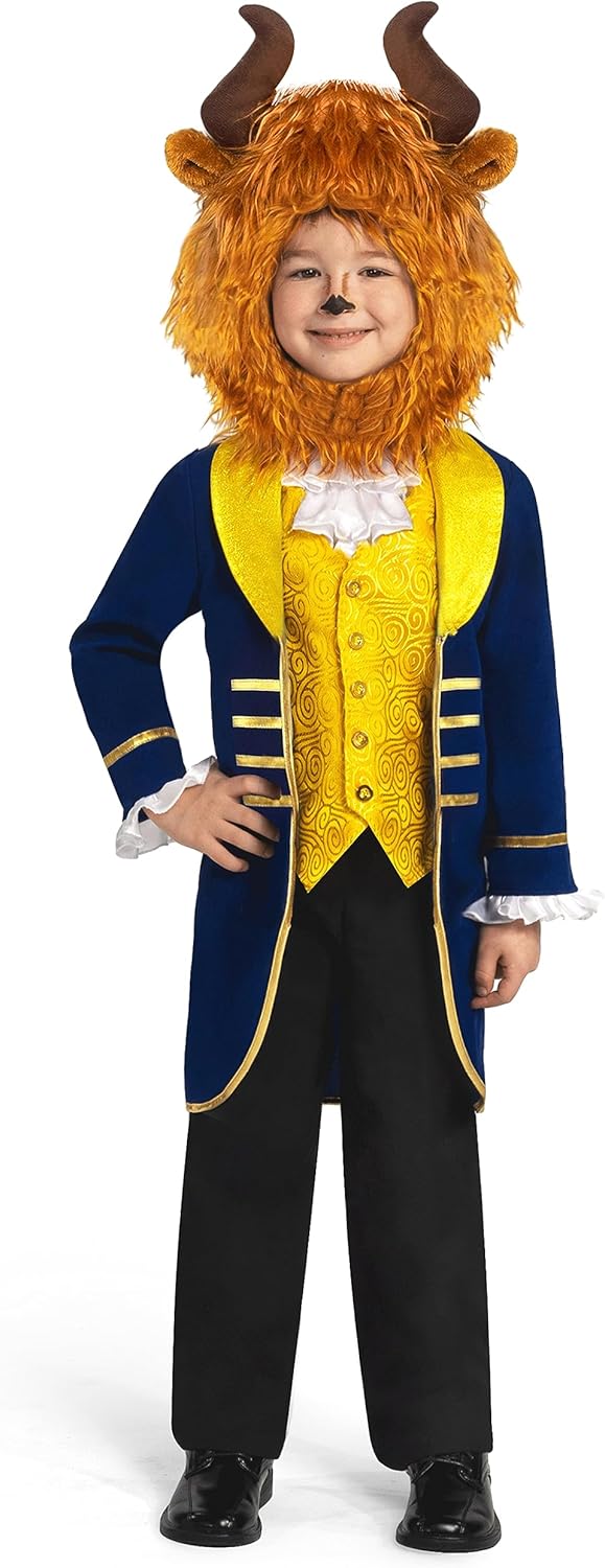 Spooktacular Creations Prince Costume for Boys, Blue Prince Charming Outfit with Hood for Kids Halloween Dress up