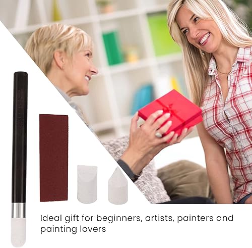 Miniatura 6 de Tocones de mezcla de papel con 2 cabezales reemplazables para dibujar fricción moderada, delicado incluso portátil