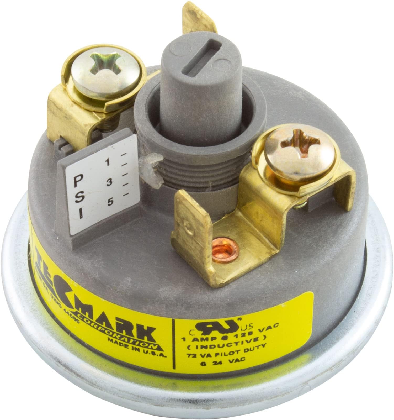 Pressure Switch 3902, 1A, Tecmark, Universal, SPNO, w/o Brass
