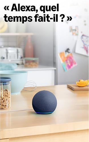Echo Dot (Nouvelle génération) | Enceinte connectée Bluetooth et Wi-Fi au son puissant encore plus imposant | Anthracite, avec accès anticipé à Alexa+ - 4