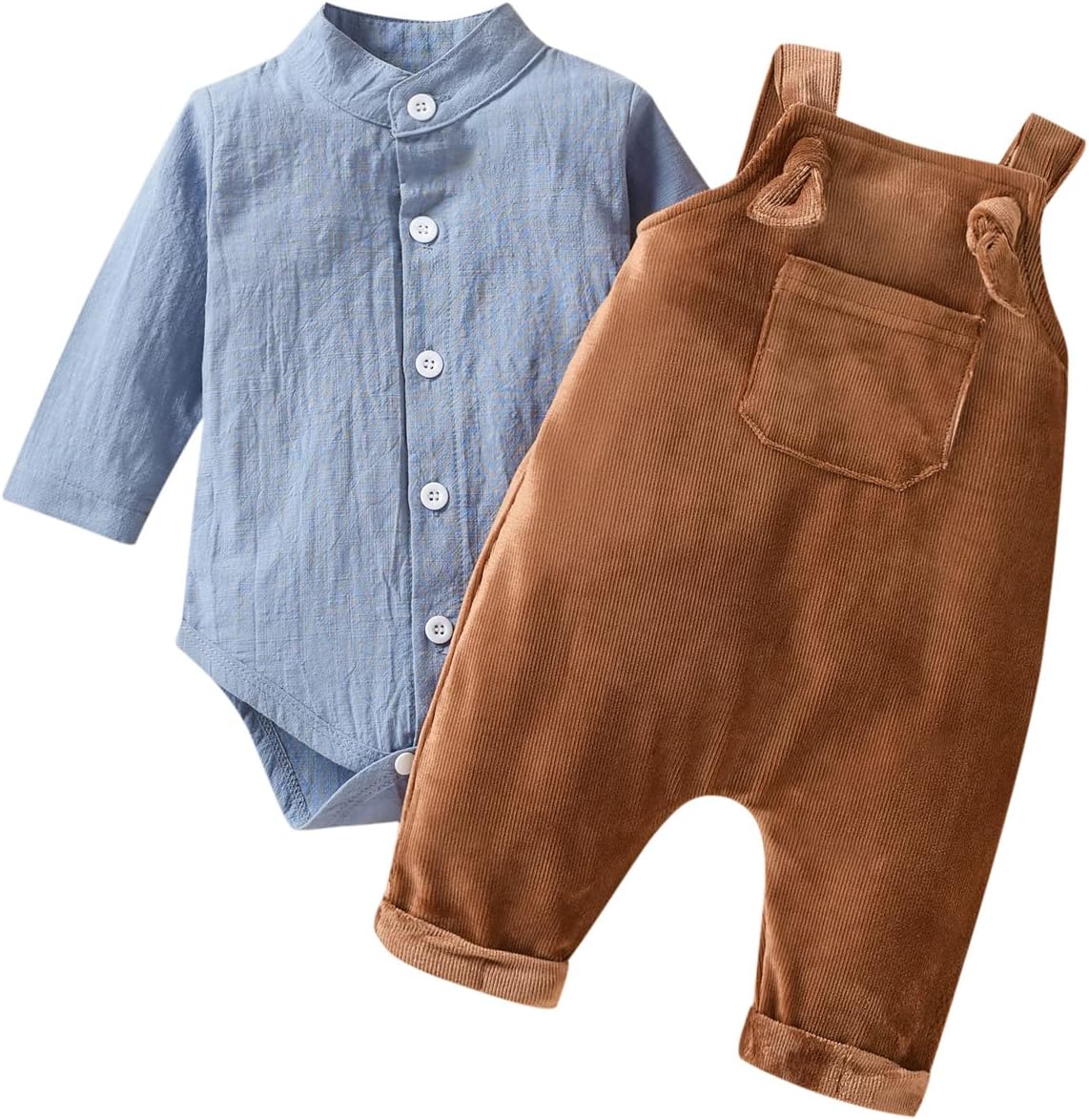Baby Boys Gentleman Outfit Set: Overalls, Suspender Liberia Ubuy