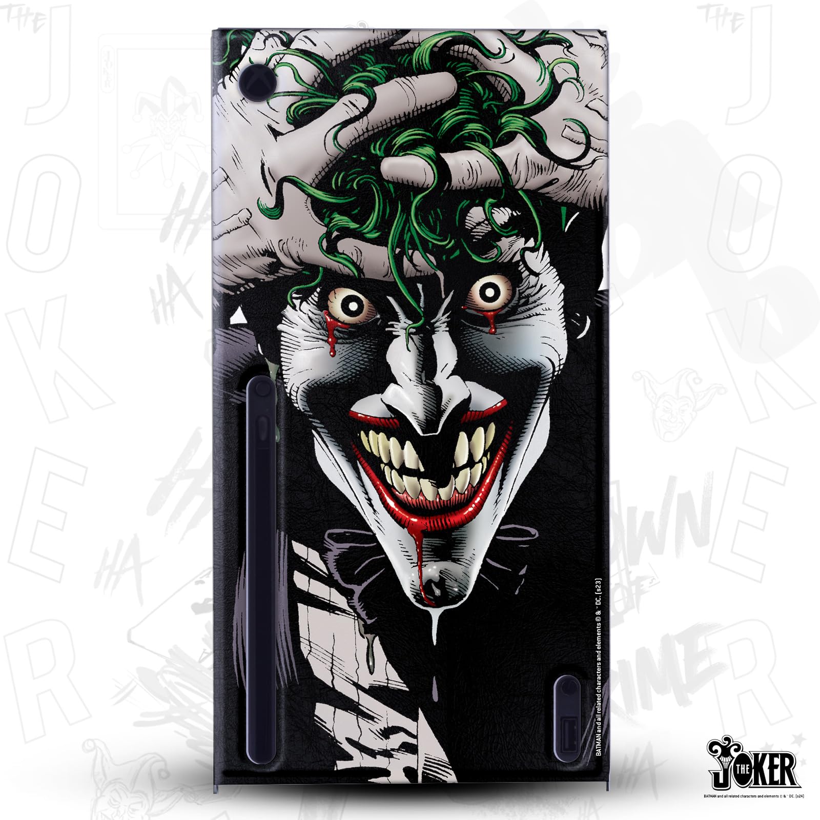 Head Case Designs Offizielle The Joker DC Comics The Killing Joke Darsteller Kunst Spielekonsolen Wickeln kompatibel mit Xbox Series X