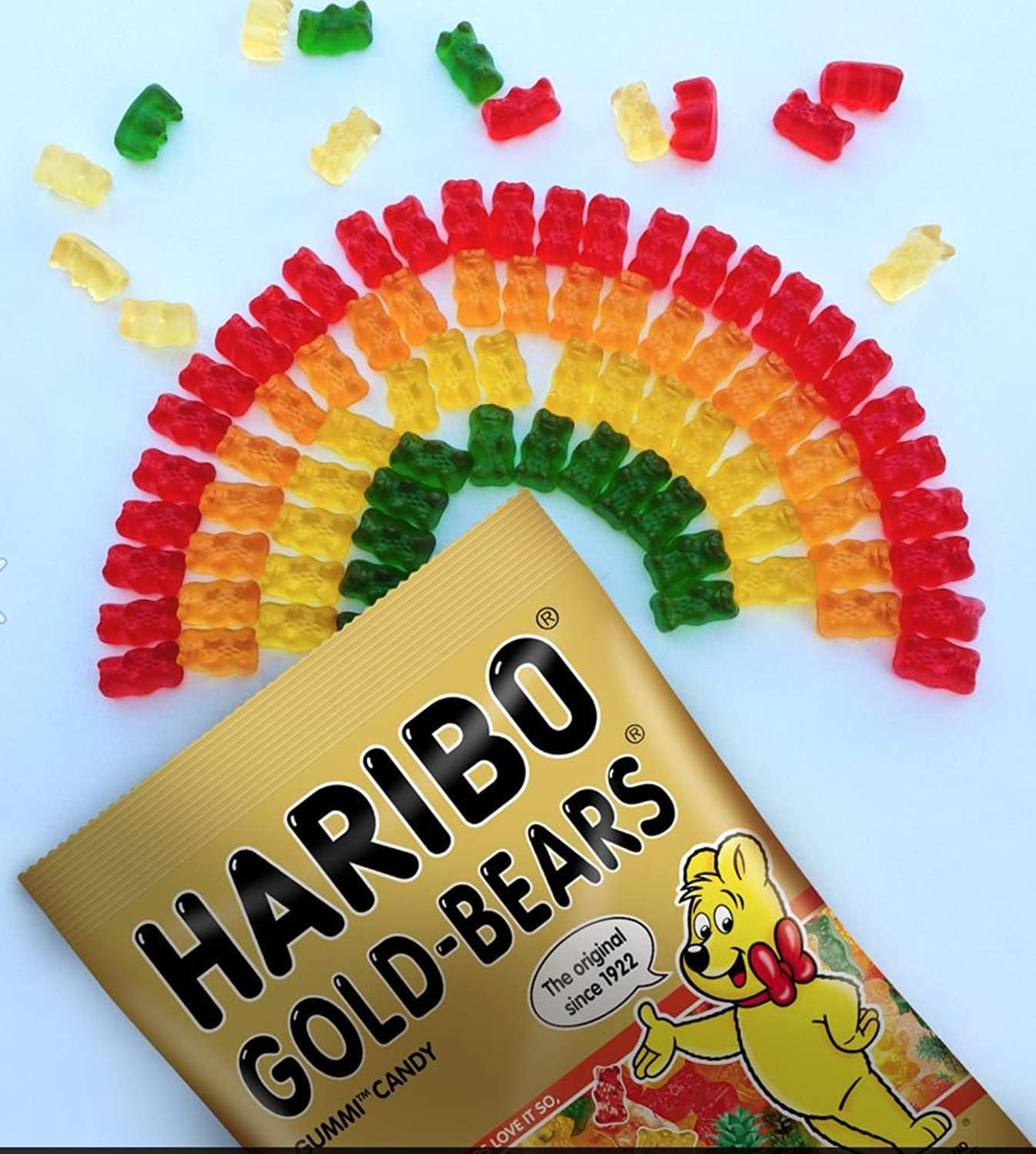 Goldbears Gummi Candy, Mini Bags, (0.4 oz) - Individually Wrapped Candy (4 LB)