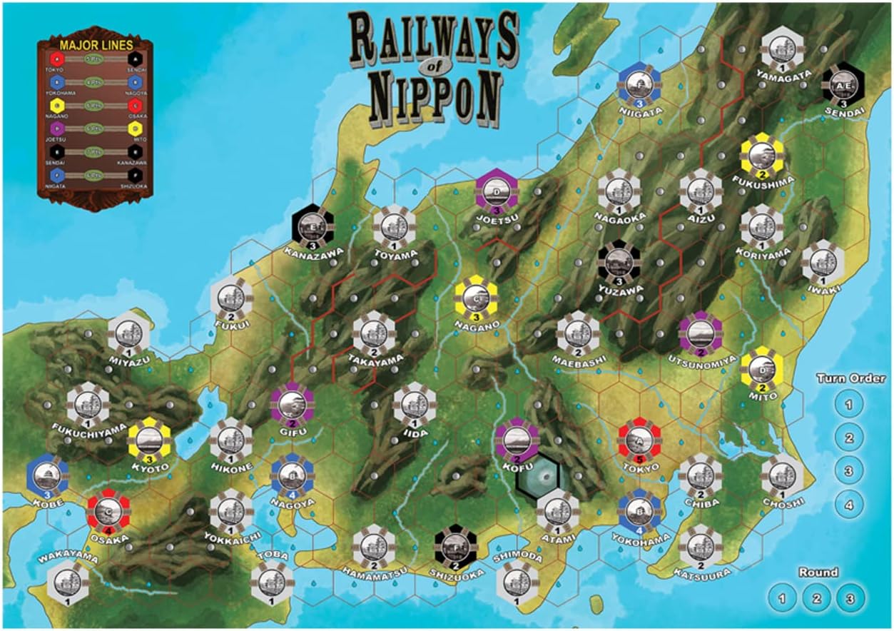 Eagle-Gryphon Games Railways of Nippon