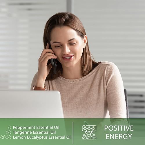 Vista 152 de PHATOIL Aceite esencial de sándalo de 3.3 fl oz, aceites esenciales puros de aromaterapia para difusor, humidificador, relajación, aceites