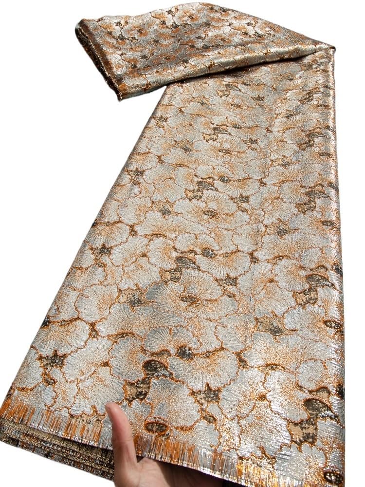 Material for Sewing Jacquard Lace Fabric Brocade for Sewing Women Wedding Party Dresses(TY37501)