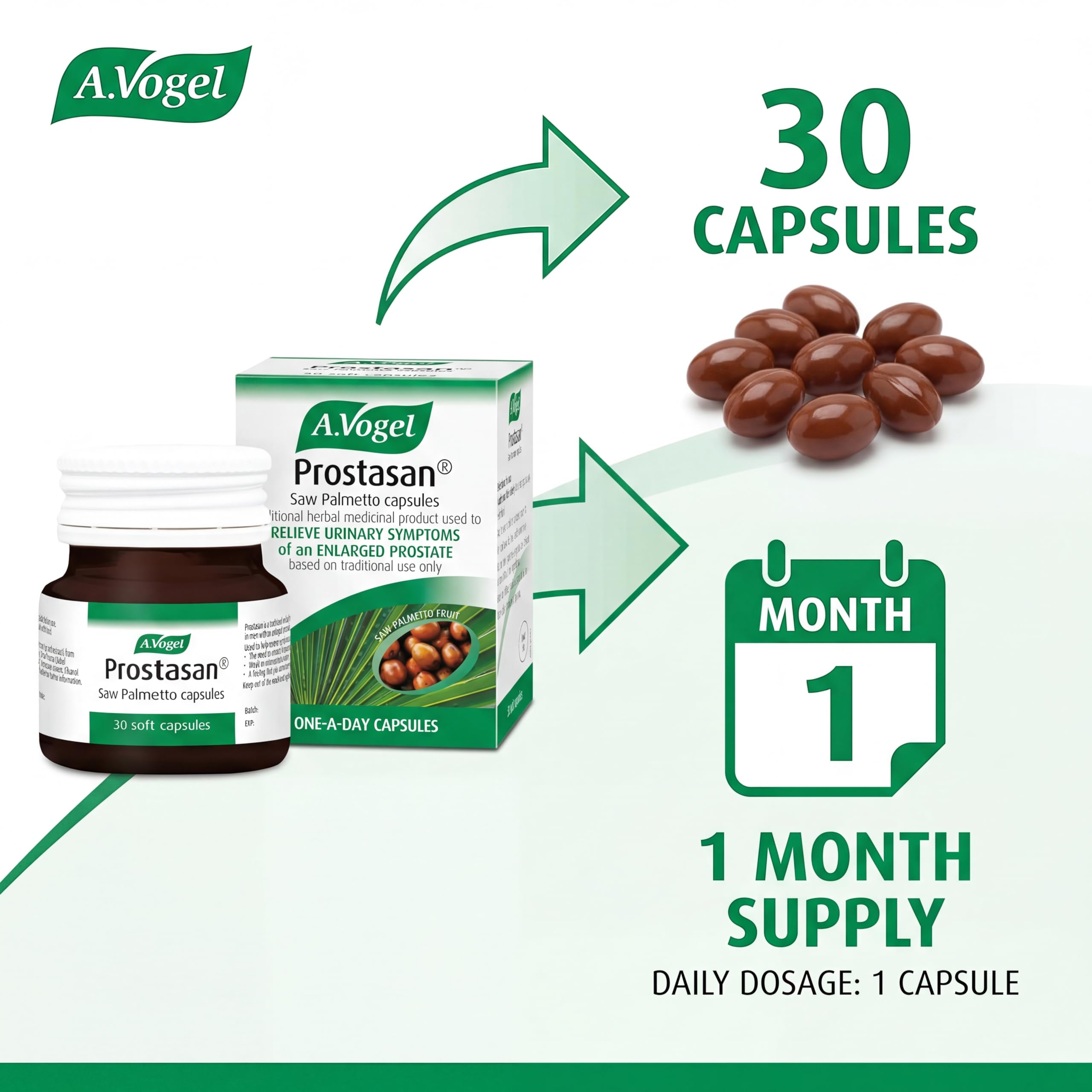 BIOFORCE Prostasan Capsules 30, 680 g
