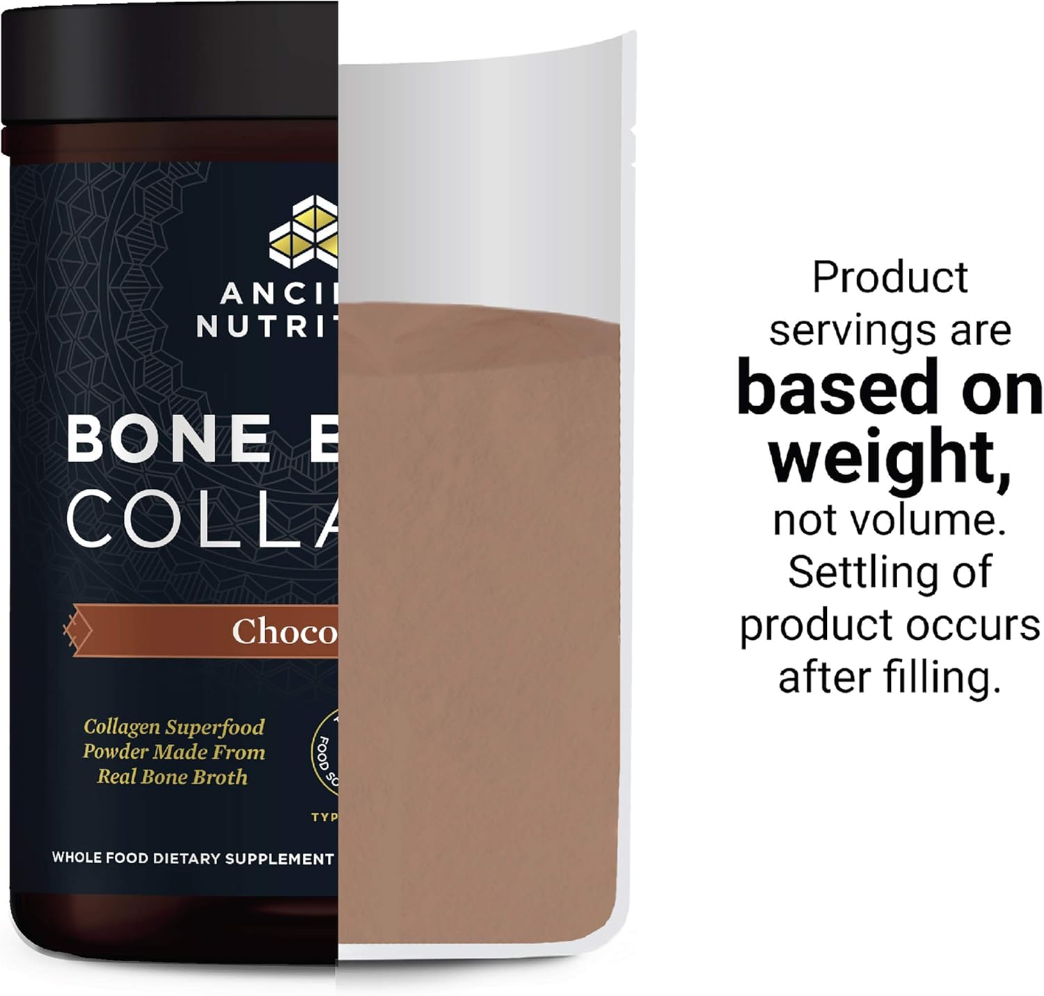 Buy Collagen Powder, Bone Broth Collagen by Ancient Nutrition
