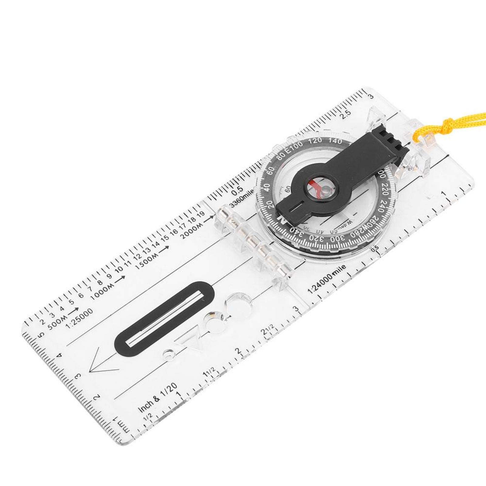 Multifunctional Compass, Magnifying Professional Field Compass Camping and Navigation Compass Waterproof Map Compass Acrylic for Camping Hiking (B09LQJYN3Y) Amazon Price History, Amazon Price Tracker