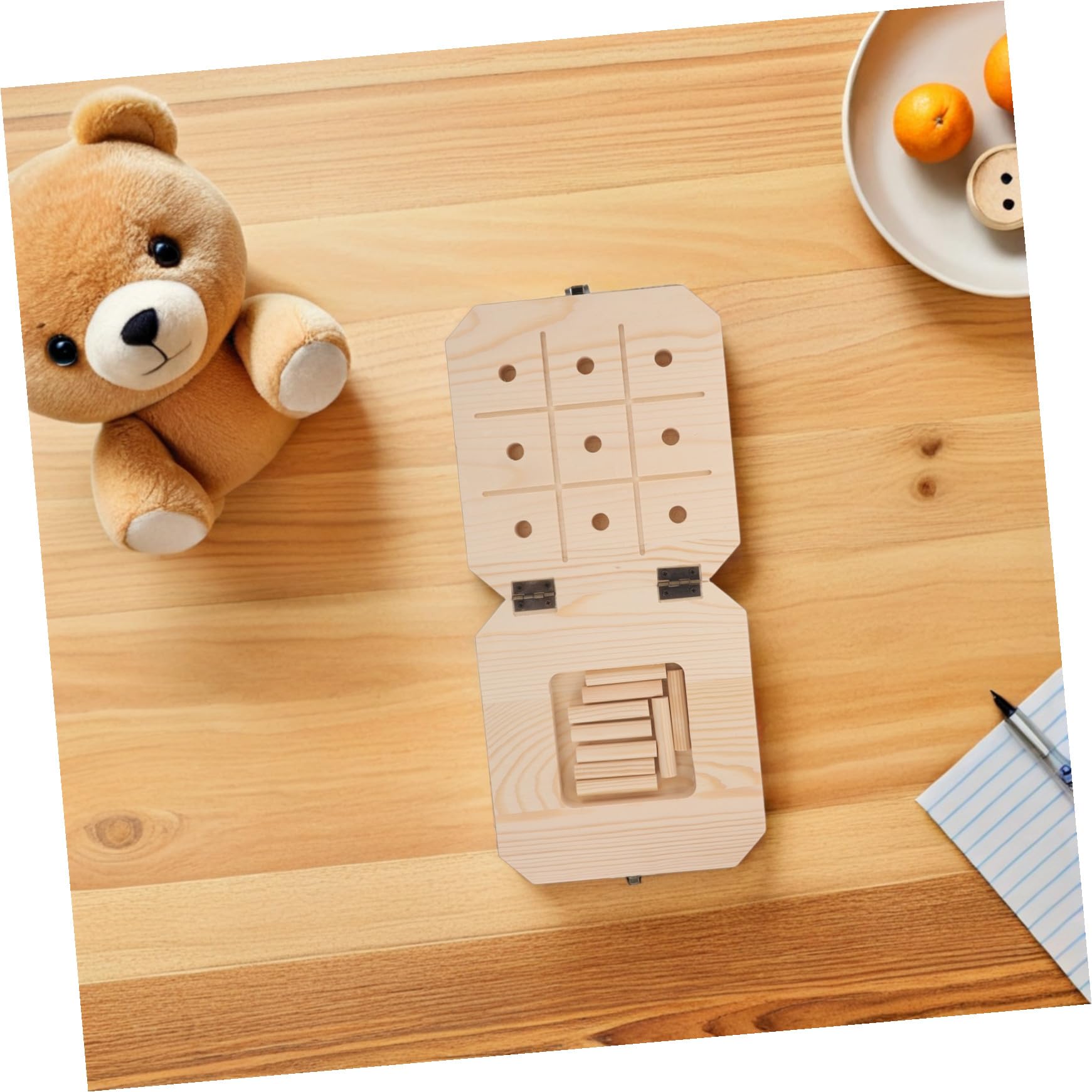 Toddmomy Giocattoli Montessori in Legno con Pannello Sensoriale e Blocchi per Gioco Educativo per Asilo e Scuola dell'Infanzia Attrezzatura Sensoriale per Sviluppo del Movimento Regalo