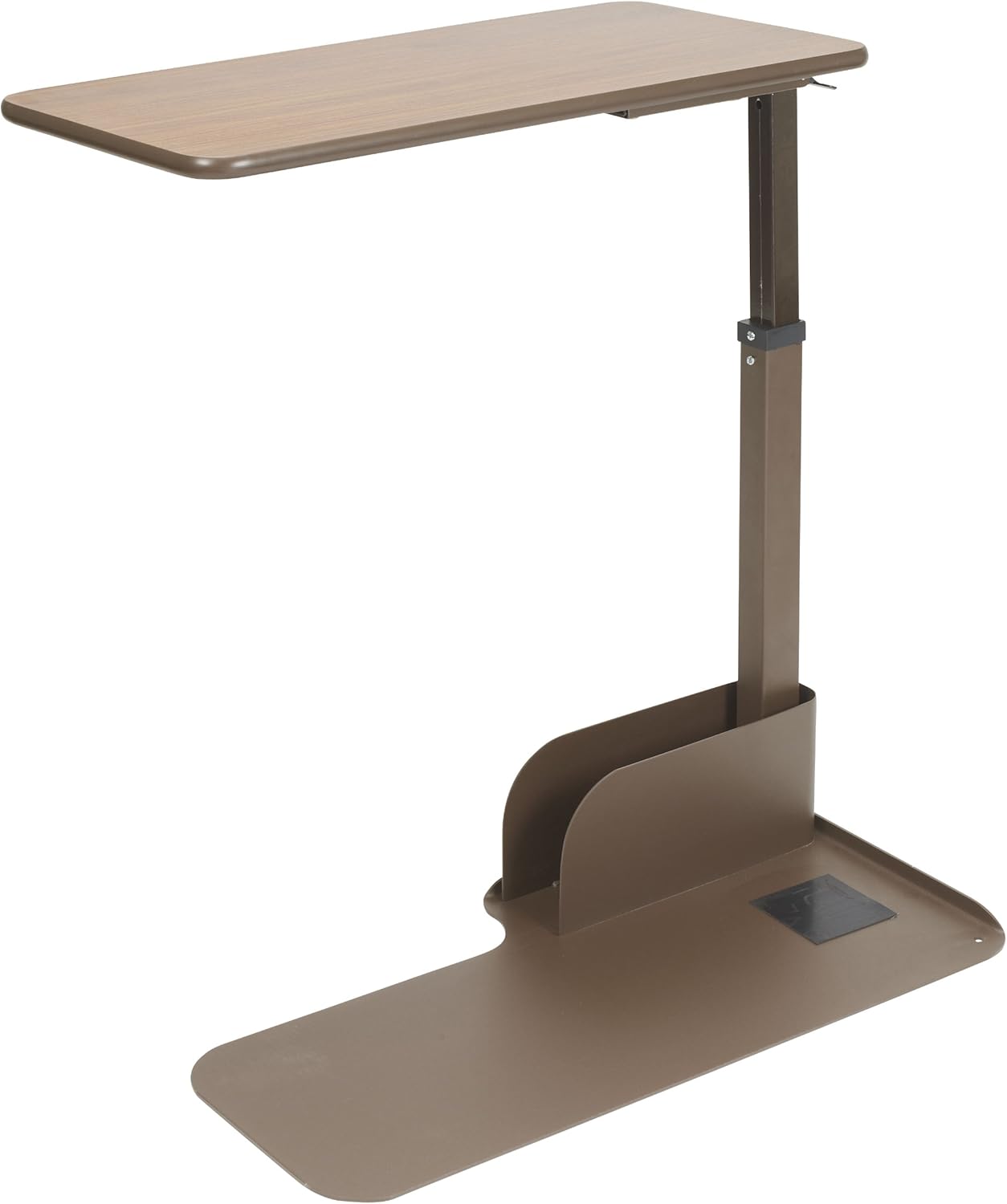 Drive Medical 13085LN Left Side Seat Lift Chair Overbed Table, Walnut