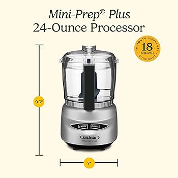 Cuisinart DLC-2A Mini-Prep Plus Food Processor, 24 Ounce, Pink