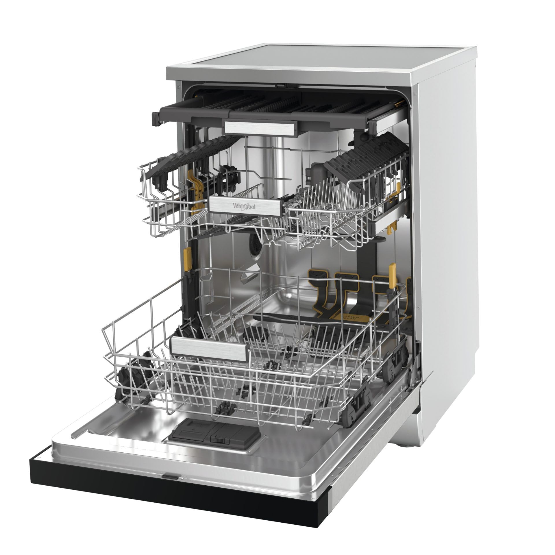 Whirlpool W7FHS51X Lave-vaisselle 60 cm MaxiSpace