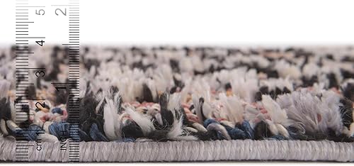 Miniatura 5 de Unique Loom Cherokee Collection - Clemson (rectangular 5 pies 3 pulgadas x 8 pies 0 pulgadas, multicolor óxidobeige)