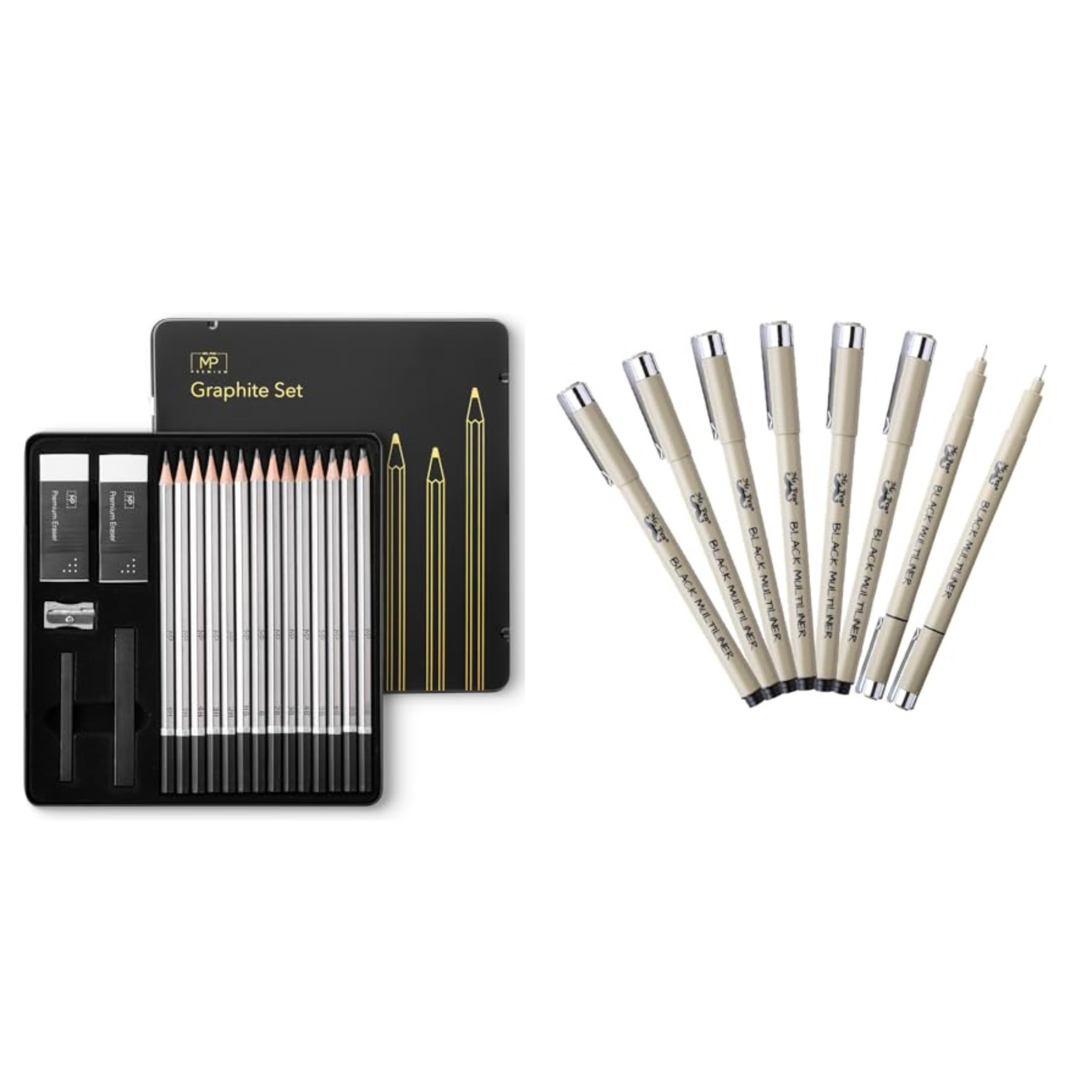 Mr. Pen- Drawing Pens and Sketch Pencils