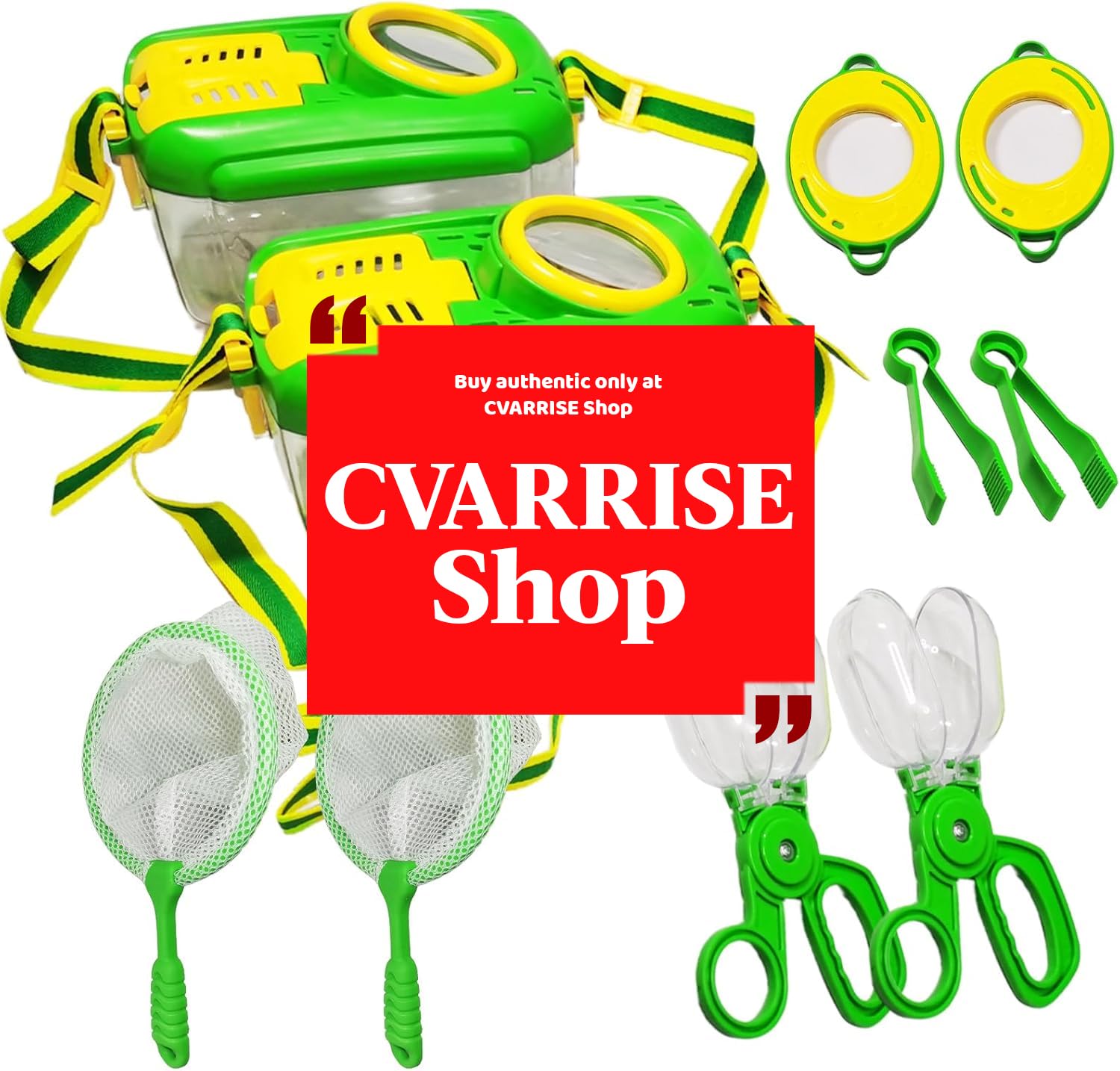 Bug Catcher Kit für Kinder-Outdoor Explorer Kit Spielzeug, Käferlebensraum mit vergrößerter Betrachter, Bug Catcher, Pinzette, Pädagogisches Outdoor -Spielzeug für Kinder, Nature Insektenliebhaber