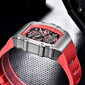 Amazon.com: PAGANI DESIGN PD-YS011 Mens Skeleton Quartz