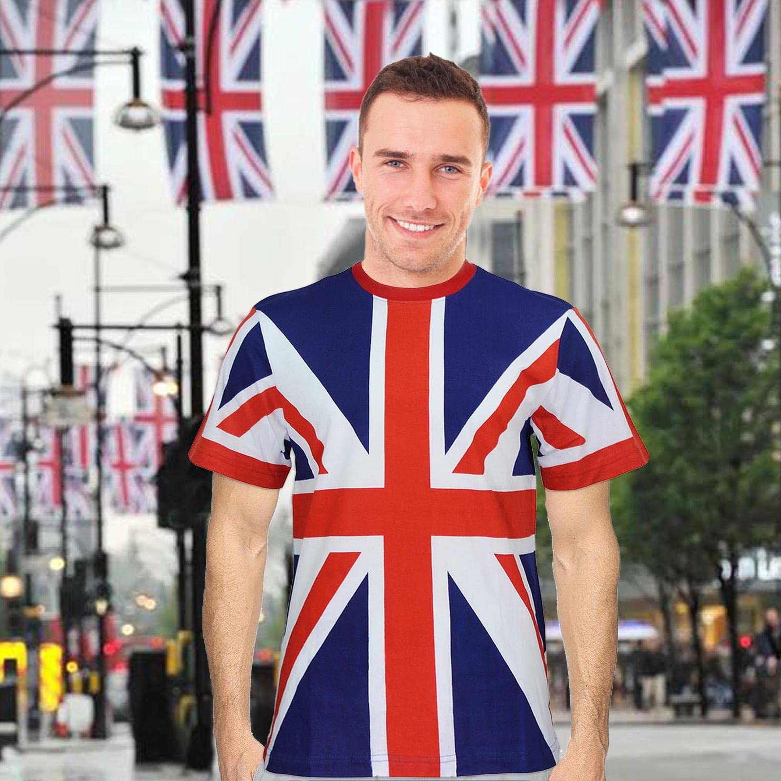 Amazon.co.jp: [ /A] イギリスユニオンジャックグランジフラッグ