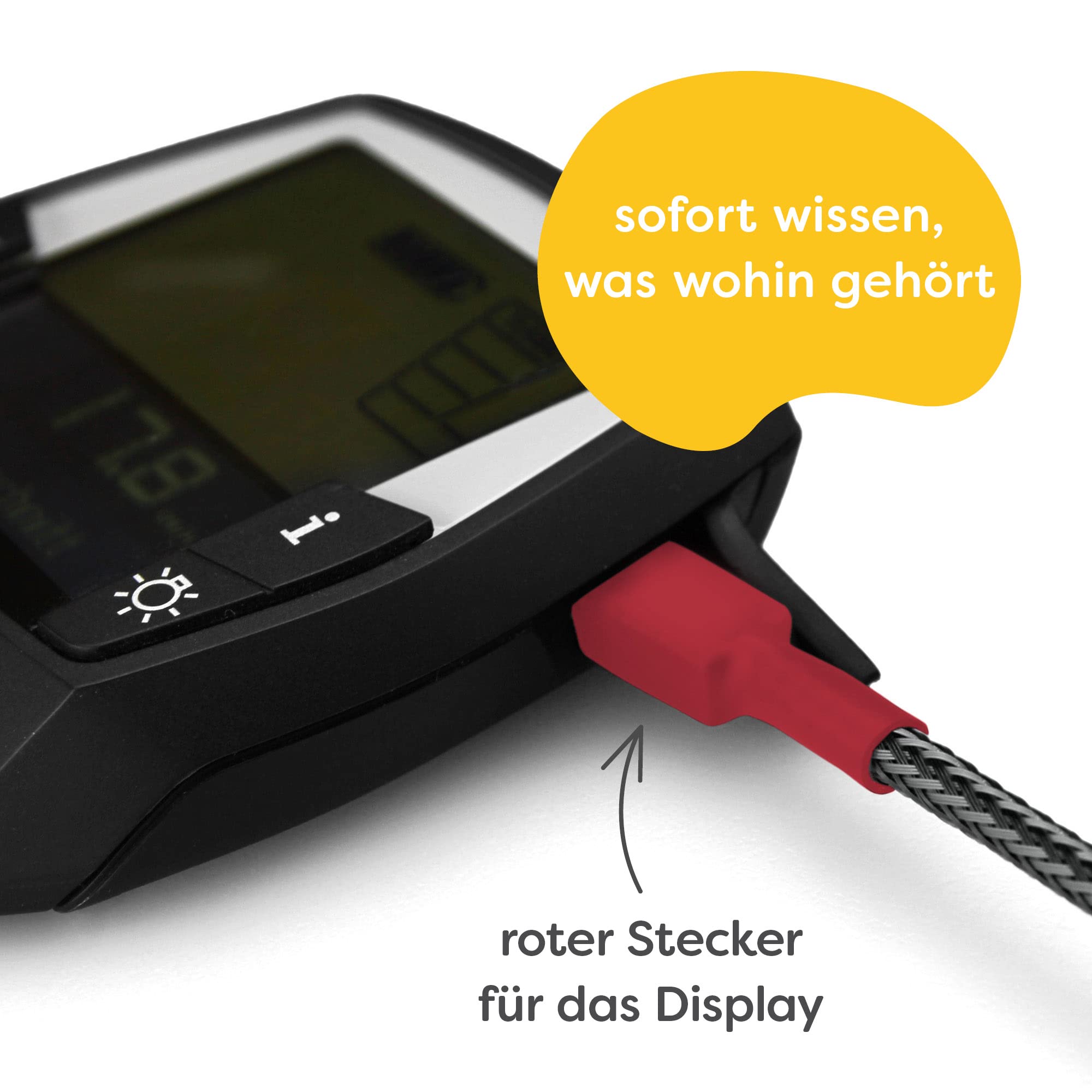 recable-eBike Micro-USB A, Micro-USB B, schwarz & grau, 0,25 m Computer & Zubehör