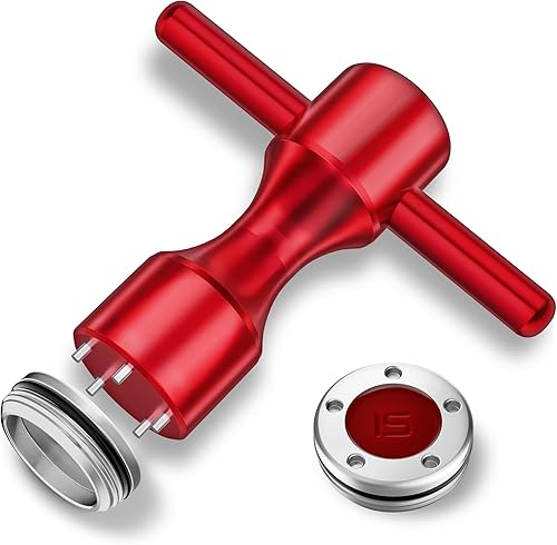 Peso de cabeza de golf, 2 unidades. Pesos personalizados de golf de 0.53 oz+llave roja compatible con Titleist Scotty Cameron Putters Newport (0.53