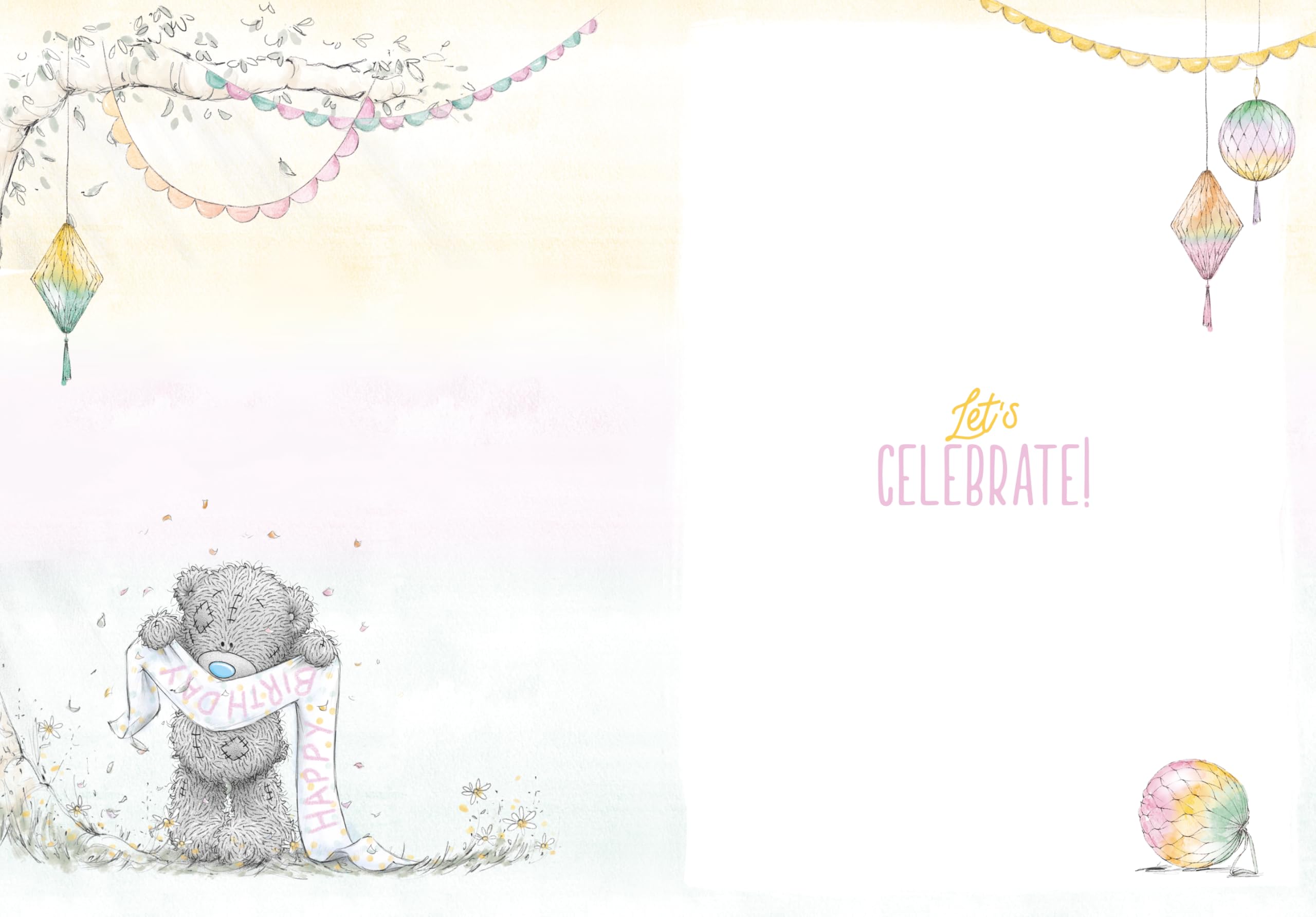 Me To You Tatty Teddy Carte De Vœux Attentionnée « Just To Say