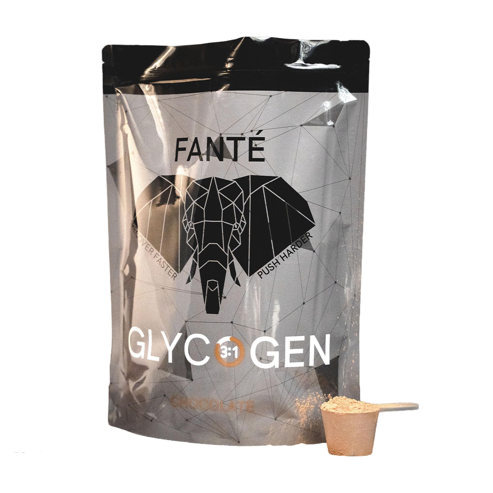 Fanté Glycogen Recovery Drink | Recuperación Muscular Óptima con Proteína Aislada de Suero | 3:1 Carbohidratos:Proteína | Mezcla de Carbohidratos para Glucógeno Muscular y Hepático
