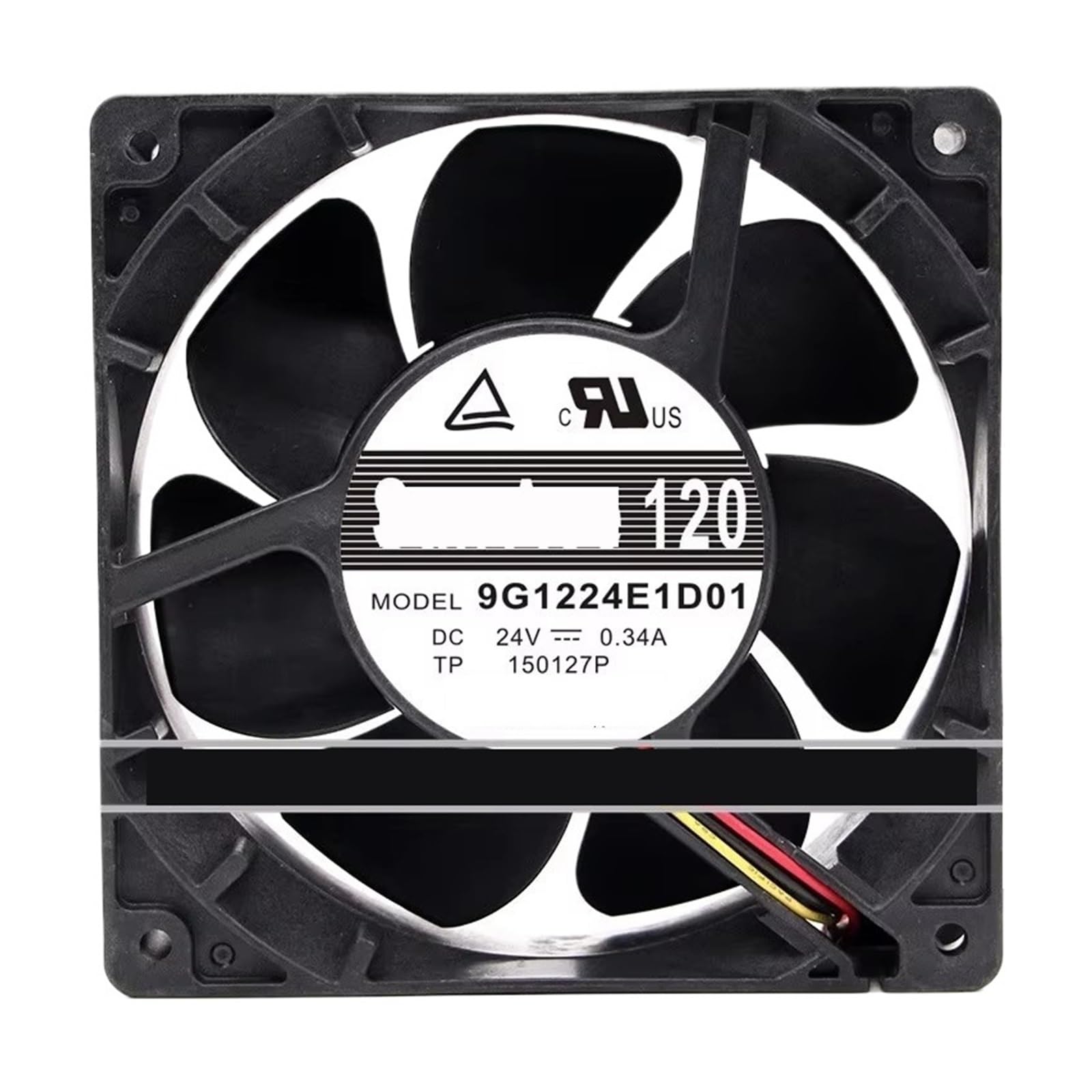 Fcarumiqp One Color 9G1224e1d01 120 * 38Mm 24V 0.34A 12Cm 3-Wire Cooling Fan(2Wire A1)