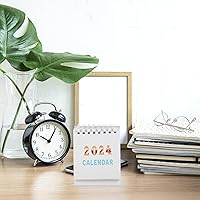 Vista 1 de Calendario de escritorio 2023-2024, 18 meses, julio de 2023 a diciembre de 2024, calendario mensual de escritorio, mini calendario 4X 3 2023-2024