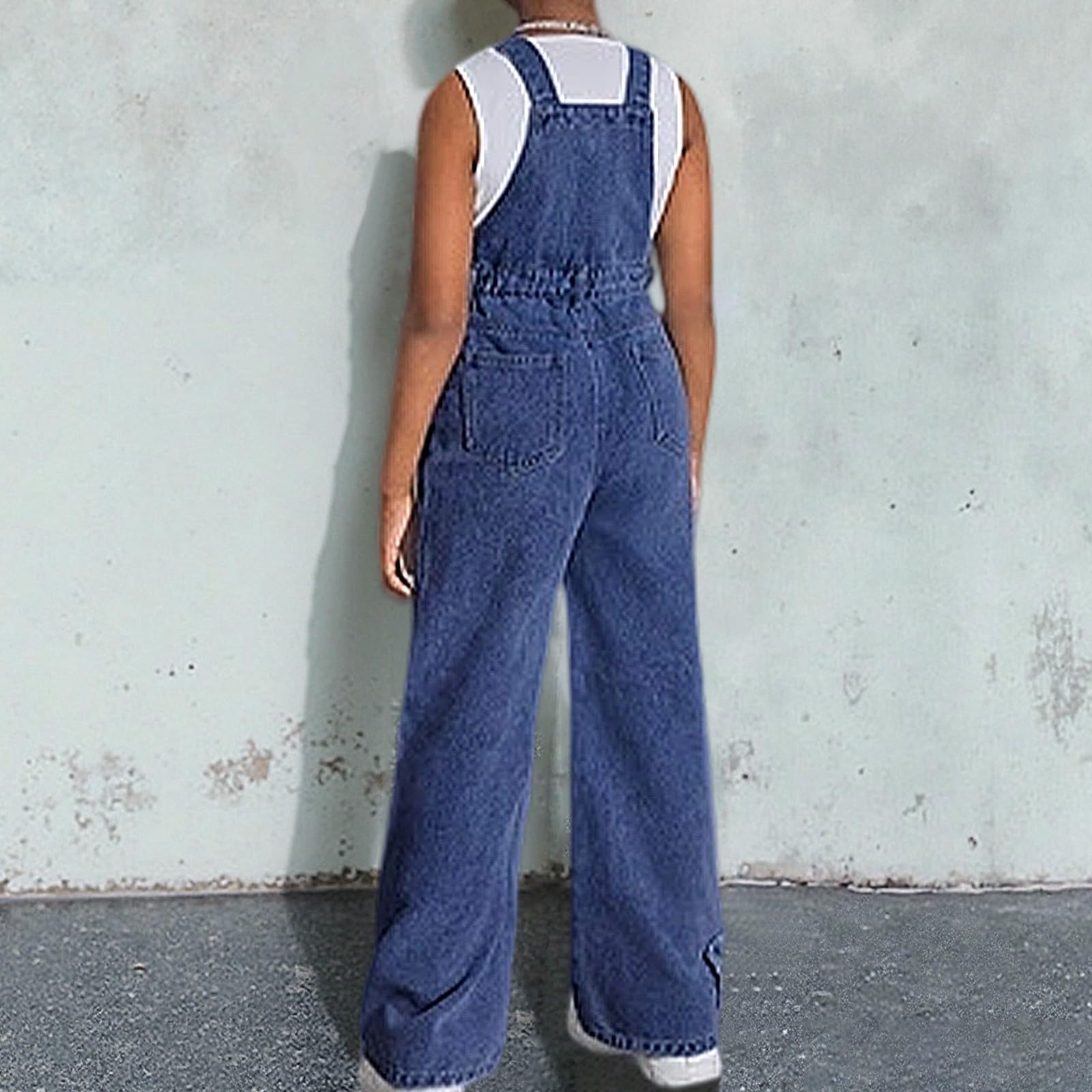 Genérico Pantalones Niña Chándal Algodón Cintura Elástica con Bolsillos Deporte Colegio Suave Transpirable Casual Diario Infantil Moda A123