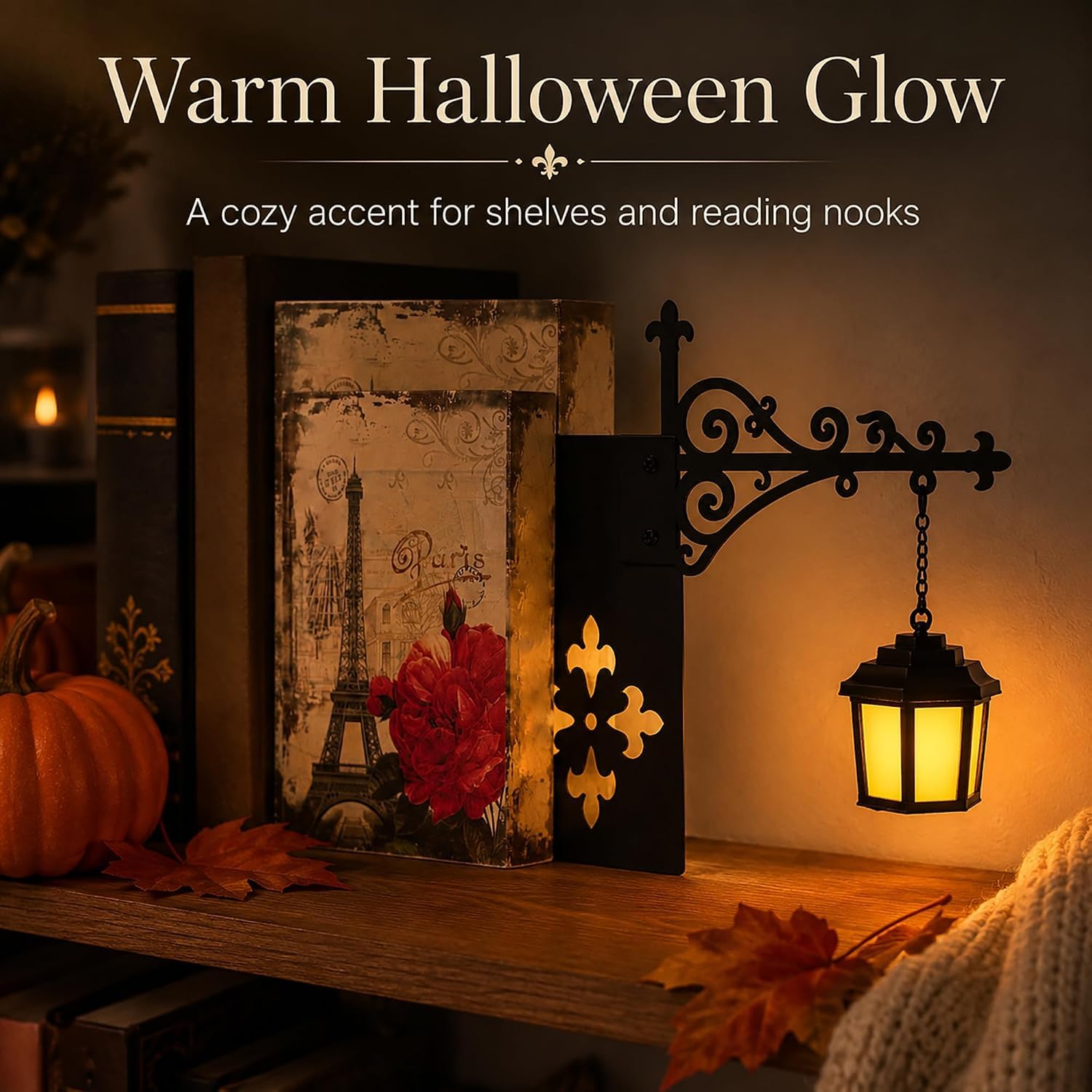 Ghost Reader lampa na książki w stylu vintage biblioteka, 2 szt