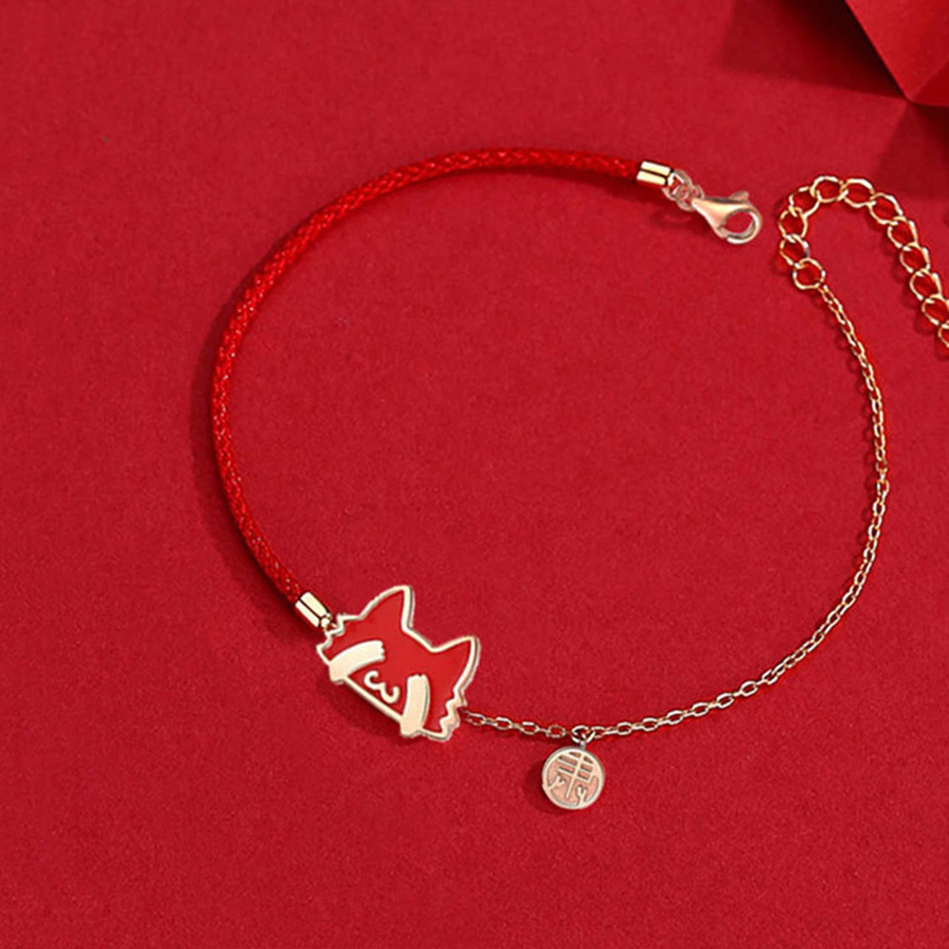 Gatito Mascota Tobillera Pulsera para Mujer Pulsera Ajustable envíate a ti Mismo, Familiares, Madres, Esposas, Mejores Amigos Regalo de cumpleaños