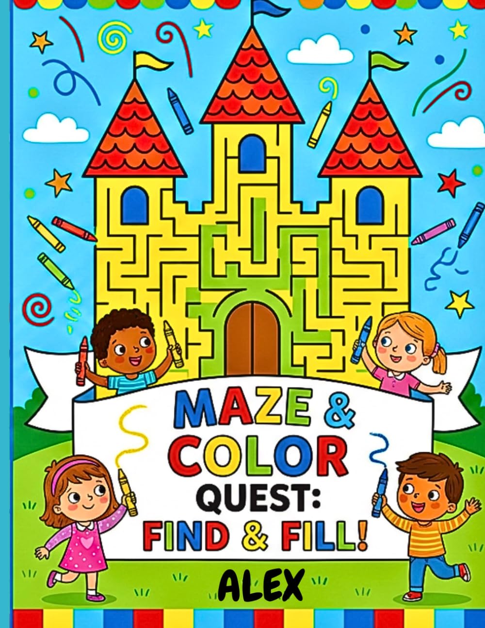 Maze & Color: Quest: Find & Fill!